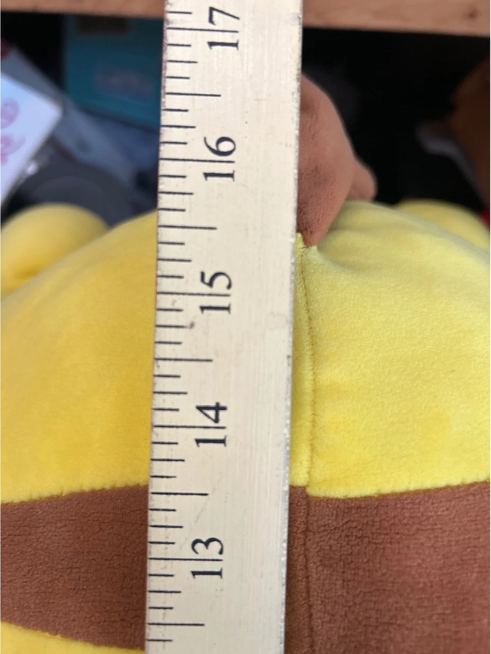 Large Yellow Pikachu Plush Stuffed Animal Toy